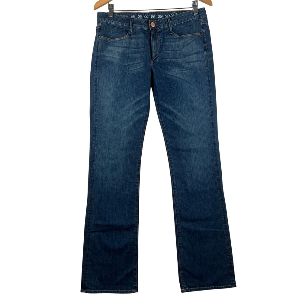 Vintage Earnest Sewn‎ Bootcut Jeans Womens 31 Keaton Dark Wash Denim y2k 90s